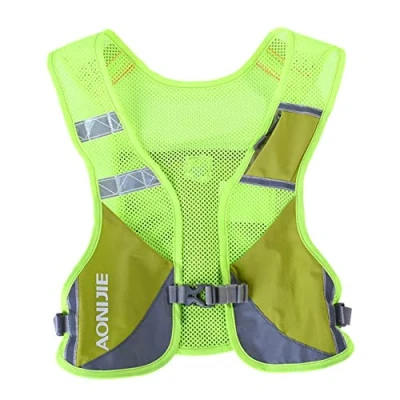 Image de AONIJIE 130 g Randonnée Sac à Dos d&#039;hydratation Marathon mâle léger pour Escalade de Cyclisme (Vert)