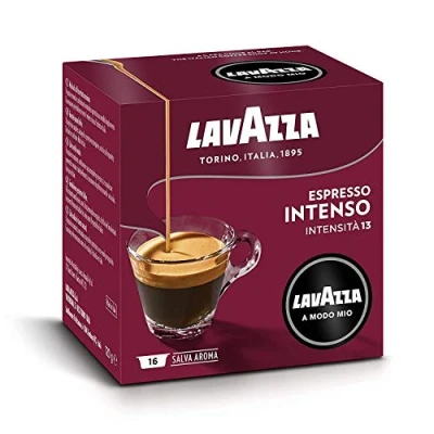 Image de Lavazza A Modo Mio Espresso Intenso 256 Capsules de Cafe Espresso, Moyenne
