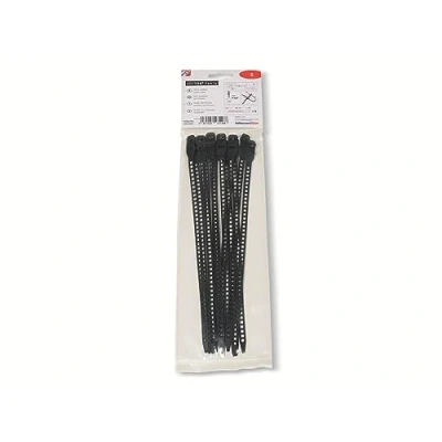 Image de HELLERMANNTYTON 115 07270 SOFTFIX S TPU BK XK Serre câble 260 mm 7 Noir réouvrable, très Flexible, avec Collier réouvrable 12 pc(s)