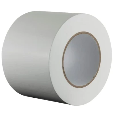 Image de GTSE Ruban adhésif toilé Duct tape Gaffer Blanc 100 mm x 50 m 1 rouleau résistant,imperméable pour réparer,fixer,assembler,renforcer,étanchéifier