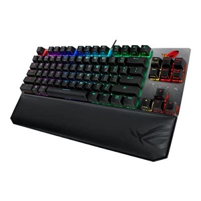 Image de ASUS ROG Strix Scope NX TKL Deluxe clavier Jouer USB Allemand Noir, Gris Neuf