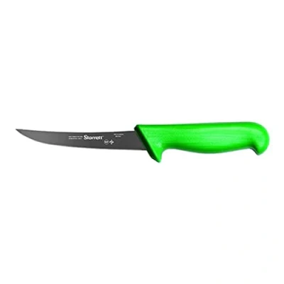 Image de Starrett Couteau à désosser professionnel BKG106 5, lame en acier désinfecté ultra tranchante de 5 pi (130mm), Vert
