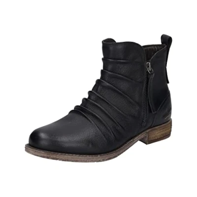 Image de Josef Seibel Boots à talons, Femme, Taille: 39, Schwarz Cuir