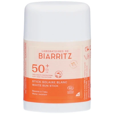 Image de Laboratoires DE Biarritz Stick Solaire Blanc Spf50+