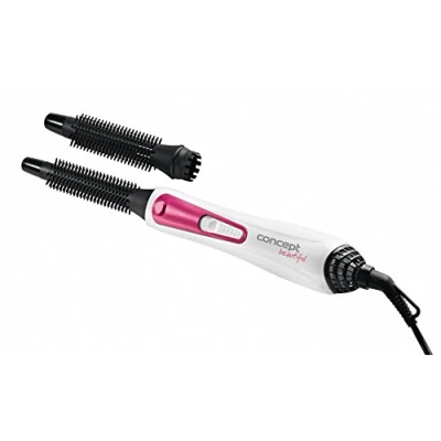 Image de CONCEPT Hausgeräte Brosse à air chaud KF 1310Fi, 2 pointes 20 et 16 mm, violet
