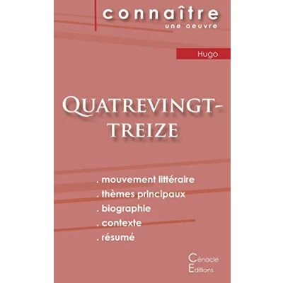 Image de Fiche de lecture Quatrevingt treize Victor Hugo (Analyse littéraire référence et résumé complet)