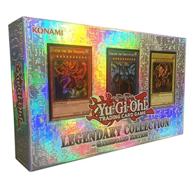 Image de YuGiOh LEGENDARY COLLECTION Gameboard Edition Gods Cards LC01 by Yu Gi Oh!