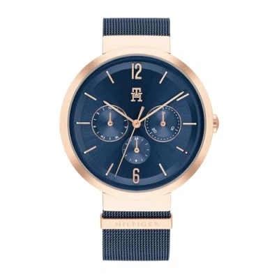 Image de Tommy Hilfiger Montre à aiguilles, Femme, Taille: One Size, Blau