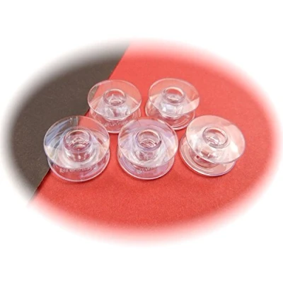 Image de Lot de 5 canettes en plastique pour machine à coudre Pfaff Creative Vision Serie 2.0 jusqu&#039;à 5.5 et Expression 4.0