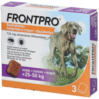 Image de Frontpro® Comprimés à Croquer pour Chiens 25 50 kg
