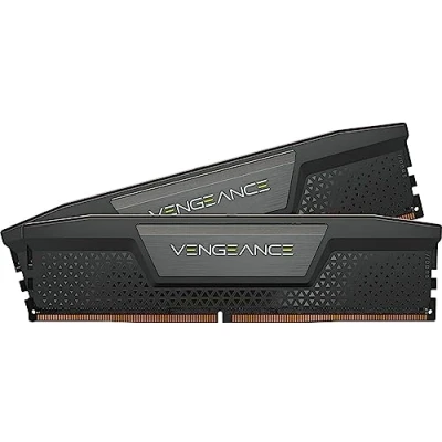 Image de CORSAIR Vengeance DDR5 RAM 96Go (2x48Go) 6400MHz CL32 Intel XMP Compatible iCUE Mémoire d&#039;Ordinateur Noir (CMK96GX5M2B6400C32)