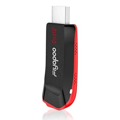 Image de Fiyapoo 4K Miracast Dongle Wireless WiFi Display HDMI, Adaptateur TV HDMI Compatible pour iOS Android Windows Phone Support Ordinateur Portable Pad DLNA Airplay Mirror Netflix