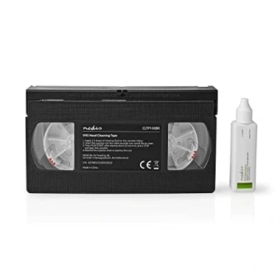 Image de NEDIS CLTP100BK Casette de nettoyage ppppour VHS