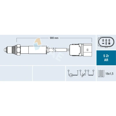 Image de Sonde lambda FAE 75155