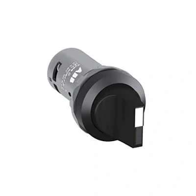 Image de abb entrelec c2ss1 10b 10 Compact Sélecteur 2 Positions Noir Opaque