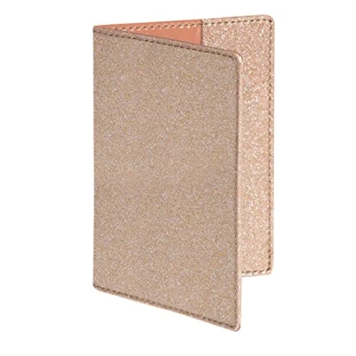 Image de Exacompta 5105153E Etui passeport Eden 9,5 x 13,5 cm Coloris or doux