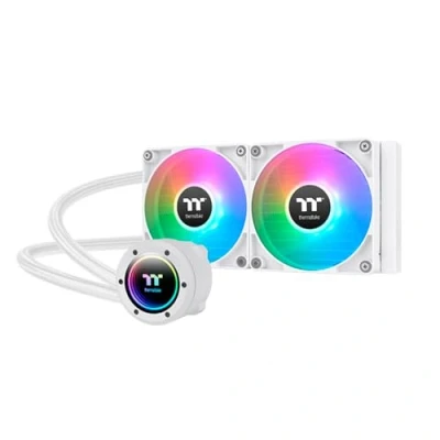 Image de Thermaltake TH240 V2 ARGB Sync CPU Liquid Cooler Snow Edition