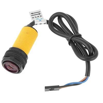 Image de E18 D80NK Capteurs de proximité infrarouges Réglable d&#039;évitement d&#039;obstacles Détecteur réflexion Diffuse Commutateur photoélectrique