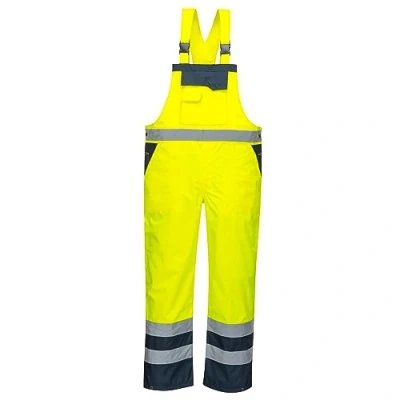 Image de Portwest Cotte Contrast non doublée, Couleur: Jaune/Marine, Taille: M, S488YNRM