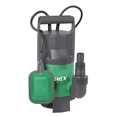 Image de Ribimex PRPVC400C Pompe submersible pour eaux usées 400 W Vert/gris 32 x 15,5 21,5 cm