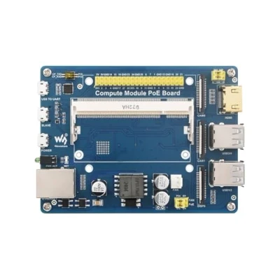 Image de Waveshare Power Over Ethernet PoE Board, Compatible with Raspberry Pi Compute Module CM3/CM3L/CM3+/CM3+L