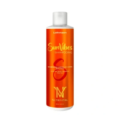 Image de Lothmann Paris Shampooing Cheveux &amp; Corps Après Soleil SunVibes 250ml