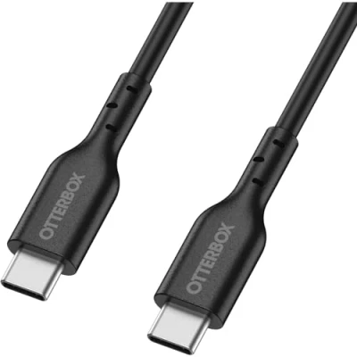 Image de Câble USB C OtterBox Power Delivery pour téléphone portable 1 m Noir