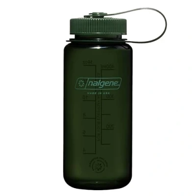 Image de Nalgene Sustain Tritan Bouteille d&#039;eau sans BPA avec 50% de déchets plastiques 473 ml Ouverture large Jade