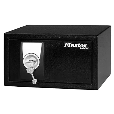 Image de Master Lock Coffre fort à Clef, 9 L, 16.7 x 29 26.4 cm