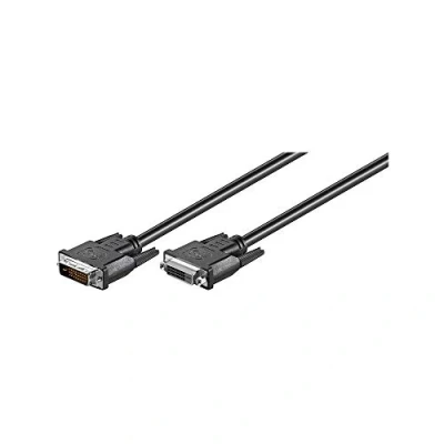 Image de Câble DVI D Dual Extension Link Wentronic MMK 100 200 2m Noir Vis moletées Double blindage