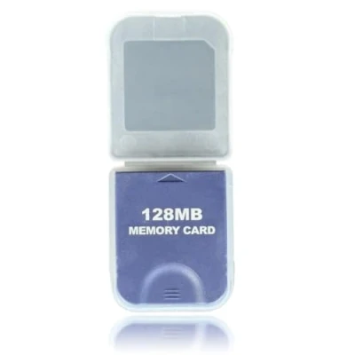 Image de WICAREYO Carte mémoire 128 m avec grande capacité pour console Wii NGC Gamecube Violet