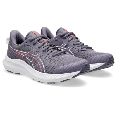 Image de Asics JOLT 5 Chaussures de running sur route, Femme, Taille: 37.5, Greyish purple/coral reef Tissu / matière synthétique