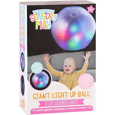 Image de Sensory Play Boule sensorielle giante lumineuse avec lumiires LED