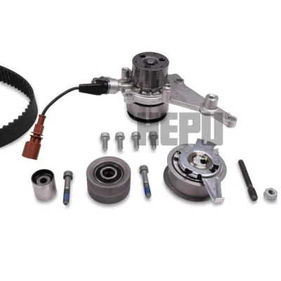 Image de HEPU PK55020 Pompe à eau + Kit De Distribution commutable, avec vis/boulons 149 VOLKSWAGEN: Touran II, Passat B8 Berline