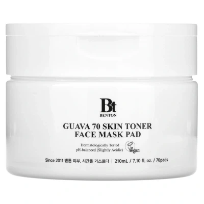 Image de Benton, Guava 70 Skin Toner Face Beauty Mask Pads, sheets, 7.1 fl oz (210 ml)