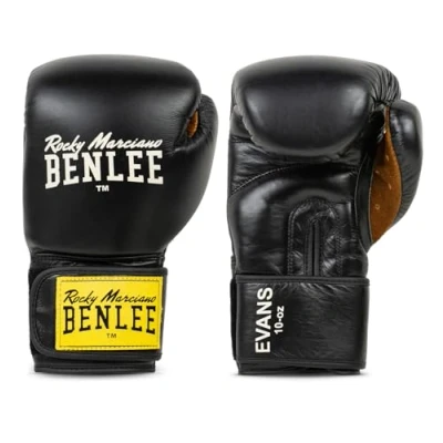 Image de BENLEE Rocky Marciano Mixte Evans Gants de boxe, Noir, 0,35 l EU