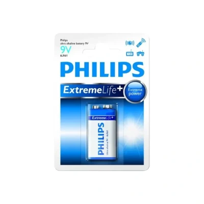 Image de PHILIPS Piles 6LR61 Ultra Alcaline 9 V