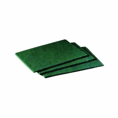 Image de Scotch Brite Lot de 10 tampons à récurer cuisine usage général, vert (58,42 x 38,1 17,78 cm), léger, pièces