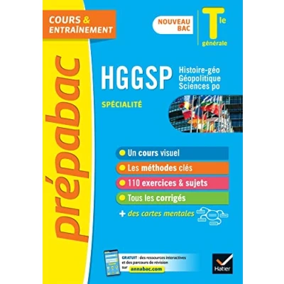 Image de Prépabac HGGSP Tle générale (spécialité) Bac 2023: nouveau programme de Terminale Livre d’occasion Correct