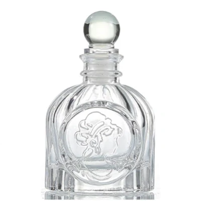 Image de Flacon diffuseur de parfum vide en verre 100 ml avec couvercle pour aromathérapie, accessoires parfum, utilisation (transparent)