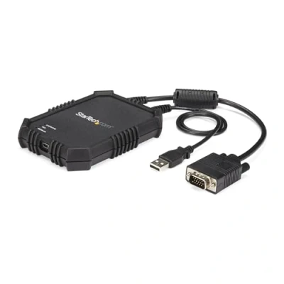 Image de StarTech.com Adaptateur crash cart pour PC portable avec boîtier durable Console KVM USB transfert de fichier et acquisition vidéo (NOTECONS02X)