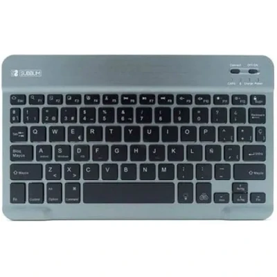 Image de Clavier Bluetooth avec Support pour Tablette Subblim SUB KBT SMBL31 Espagnol Qwerty Multicouleur
