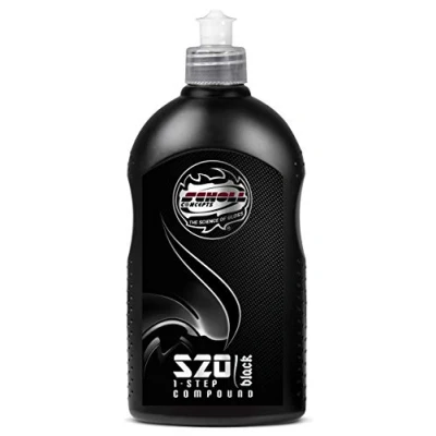 Image de SCHOLL Concepts S20 Black Real 1 Step Pâte abrasive haute performance 500 g Spectre de puissance extrêmement large Propriétés brillance exceptionnelles