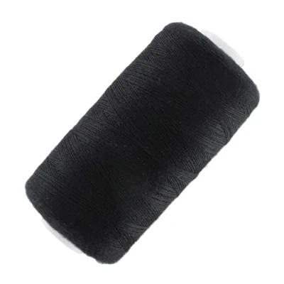 Image de GOOD STUFF Fil à coudre 100% polyester Bobine de 850m (Noir)