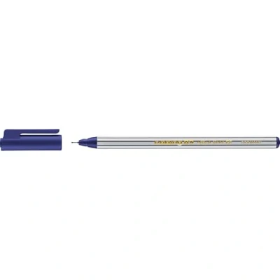 Image de edding 89 Feutre fin Bleu 1 stylo Pointe ronde extra fine,3 mm pour une écriture fine et précise, souligner, dessiner le bureau, l&#039;école la maison