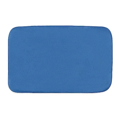Image de WENKO Nappe de Repassage, Couverture Repassage Rapide sur Table avec réflexion Chaleur, 5 epaisseurs, Coton Eco Tex Standard, 100x65 cm, Bleu