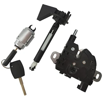 Image de temproad Kit de réparation loquet verrouillage capot et compatible avec Ford Focus MK2 C MAX 1355231, 3M5116700BC
