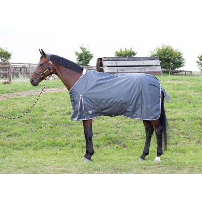 Image de Harry&#039;s Horse Couverture d&#039;extérieur Thor 100 Bleu Foncé Longueur du dos: 135 cm &amp; bas 185