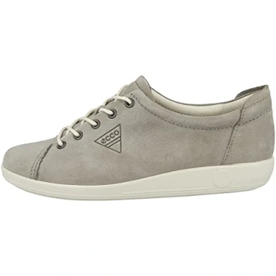 Image de ECCO Soft 2.0 Tie Basket Femme, Gris 2375warm Grey, 43 EU