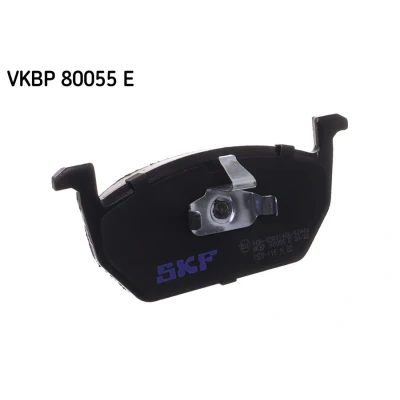 Image de SKF VKBP 80055 E Jeu de plaquettes frein contact signal d&#039;usure inclus AUDI: A3 Sportback, Berline, 3/5 portes, SEAT: Leon III portes